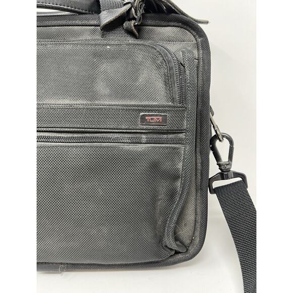 Tumi Business bag nylon black with‎ pass case - Picture 6 of 8